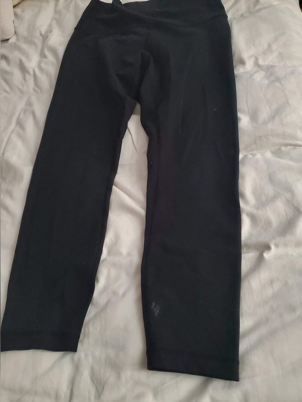 Lululemon Black Leggings Used